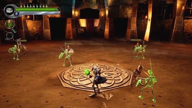 The second stage is the battle with Lord Kardok - Zaroks Lair | MediEvil Walkthrough - Walkthrough - MediEvil Guide