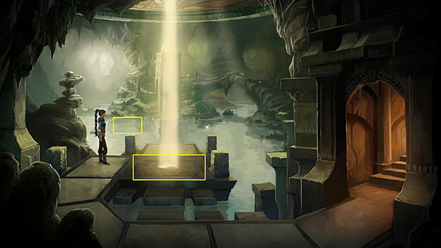 Use the sphere of elements ( - Find all six spirits of elements and three secret chambers - Chapter V - Memoria - Game Guide and Walkthrough