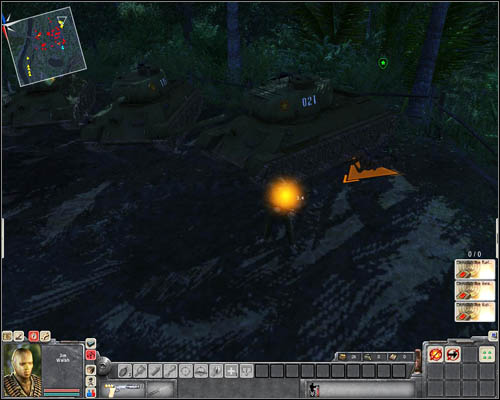 New objective: Demolish the fuel depot - Mission 2: Bon Voyage to Cambodia - p. 3 - USA - Men of War: Vietnam - Game Guide and Walkthrough