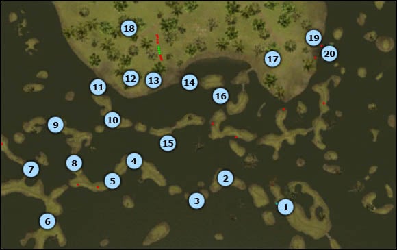 1 - Mission 5: Long Way Home - map - USA - Men of War: Vietnam - Game Guide and Walkthrough