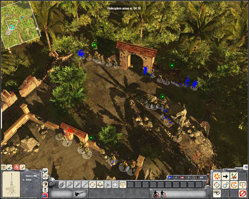 New objective: Hold the evacuation zone until the helicopters arrive - Mission 5: Long Way Home - p. 3 - USA - Men of War: Vietnam - Game Guide and Walkthrough