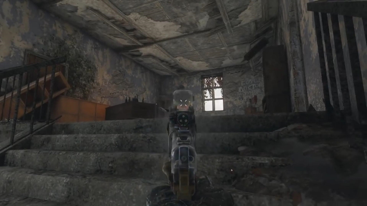 Go to the marker on the map - Metro Exodus Sams Story: Getting a diving suit - walkthrough - Walkthrough - Metro Exodus Guide