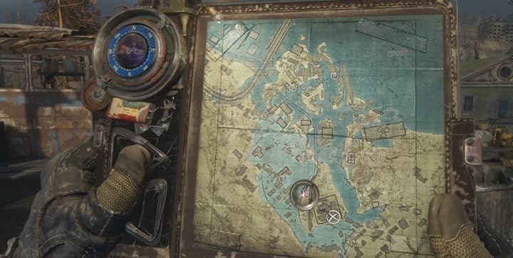 Lift the canister off the ground - Metro Exodus Sams Story: Night Stashes - list - Secrets - Metro Exodus Guide