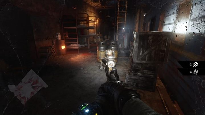 When you go down the right road, youll come across a base of bandits who live in old cars - Volga - A trip for the car - walkthrough - Volga - Metro Exodus Guide