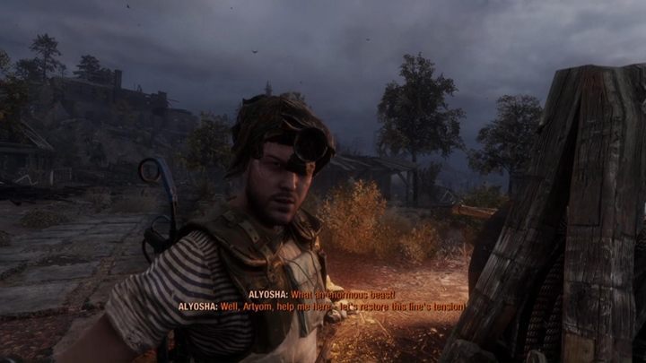 Alyoshas fate is connected with our attitude towards the locals - Metro Exodus: How to save Alyoshas life? - FAQ - Metro Exodus Guide