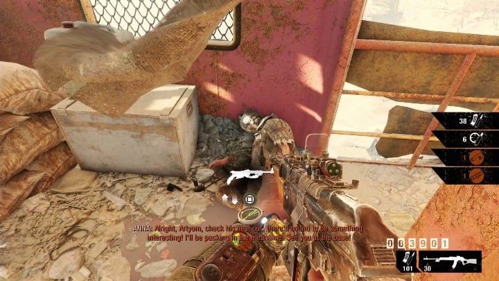 The mission will end when all enemies are dead - Metro Exodus: The Caspian Sea Side Missions - walkthrough - Side Missions - Metro Exodus Guide