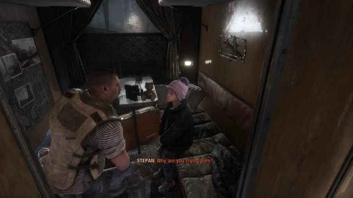 Speak with Anna first - Metro Exodus: Aurora - walkthrough - Fall - Metro Exodus Guide