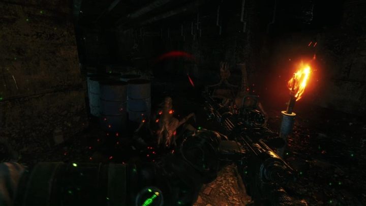 Enter the told tunnel and chase spiders away with your flashlight - Metro Exodus: The path to the dam and meeting Alyosha - walkthrough - Taiga - Metro Exodus Guide