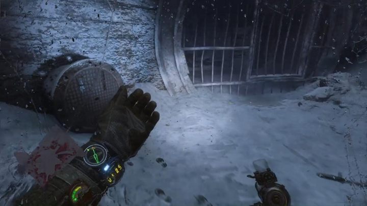 After a short walk, you will reach the snow-covered room - Metro Exodus: Way the metro and finding the boy - walkthrough - Dead City - Metro Exodus Guide