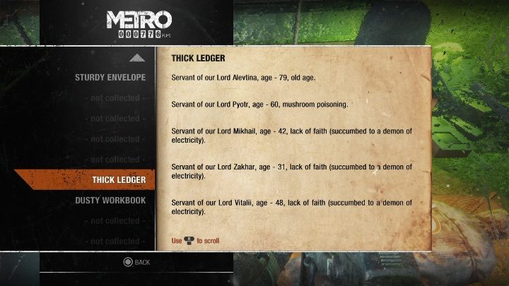 17 - Metro Exodus: Diaries and postcards in Winter and The Volga - collectibles - Diaries and postcards - Metro Exodus Guide