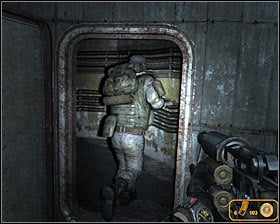 Choose a new passageway located nearby #1 and you will soon make your way to a much bigger control room - Walkthrough - D6 | Chapter 6 - Chapter 6 - Metro 2033 Guide