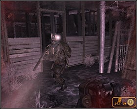 Be on a lookout for a white van - youll find to your right shortly after making one of the stops #1 - Walkthrough - Tower | Chapter 7 - Chapter 7 - Metro 2033 Guide