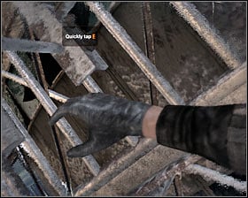 Approach a ladder found not far from here #1 and use it - Walkthrough - Top | Chapter 7 - Chapter 7 - Metro 2033 Guide