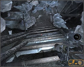 Be careful, because youll have to take part in a mini-game after youve tried landing on the last platform #1 - Walkthrough - Top | Chapter 7 - Chapter 7 - Metro 2033 Guide