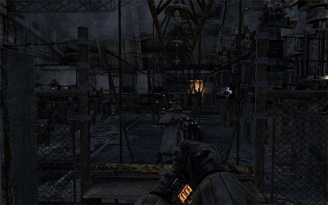 Return for a moment to the previous room and wait until one of guards approaches the fuse box - Find and save Pavel (1) | Chapter 6: Facility - Chapter 6: Facility - Metro: Last Light Game Guide