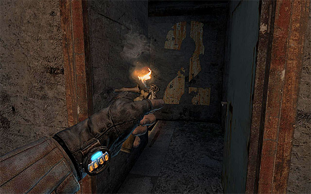 Finally approach two guards guarding a corridor near the place, where youve starting exploration of this area and make sure to kill or knock out one of the guards when he is away from his colleague - Find and save Pavel (1) | Chapter 6: Facility - Chapter 6: Facility - Metro: Last Light Game Guide