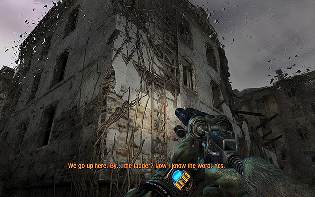 Leave the building and resume your march - Explore the Dead City and find a way into Red Square | Chapter 26: The Dead City - Chapter 26: The Dead City - Metro: Last Light Game Guide