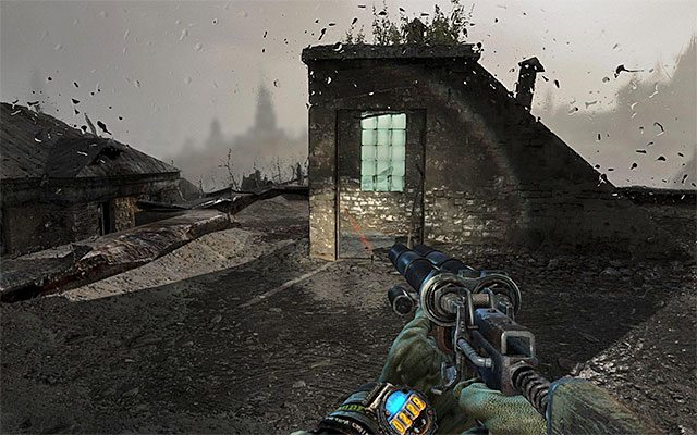 After you have explored the rooftop, locate the passage to the staircase - Explore the Dead City and find a way into Red Square | Chapter 26: The Dead City - Chapter 26: The Dead City - Metro: Last Light Game Guide