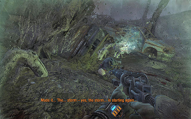 The next part of the journey is similar to the activities described above - Reach the rangers lighthouse | Chapter 27: Red Square - Chapter 27: Red Square - Metro: Last Light Game Guide