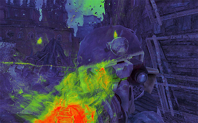 Note - if you want to unlock the achievement connected with beating the game without any kills, you are up for a DIFFICULT task here because, you cannot kill any of the enemies here - Reach the rangers lighthouse | Chapter 27: Red Square - Chapter 27: Red Square - Metro: Last Light Game Guide