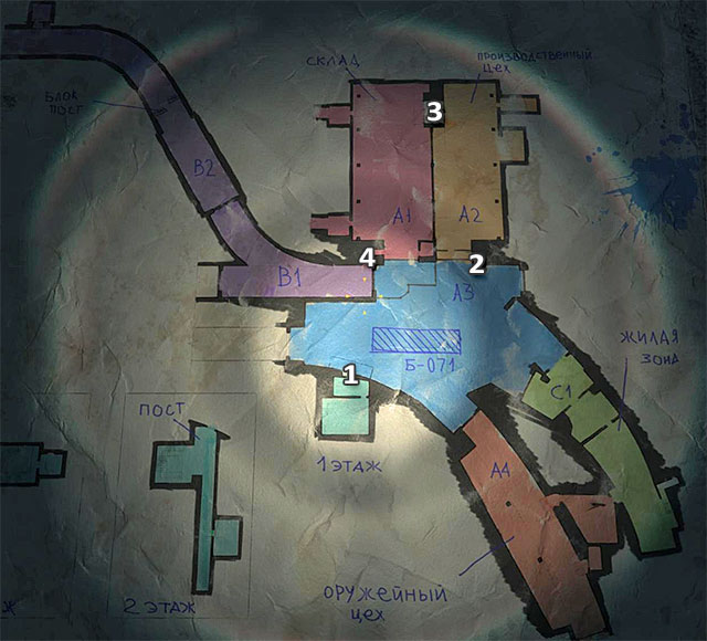 Legend - Find a way through the armory | Chapter 11: Revolution - Chapter 11: Revolution - Metro: Last Light Game Guide