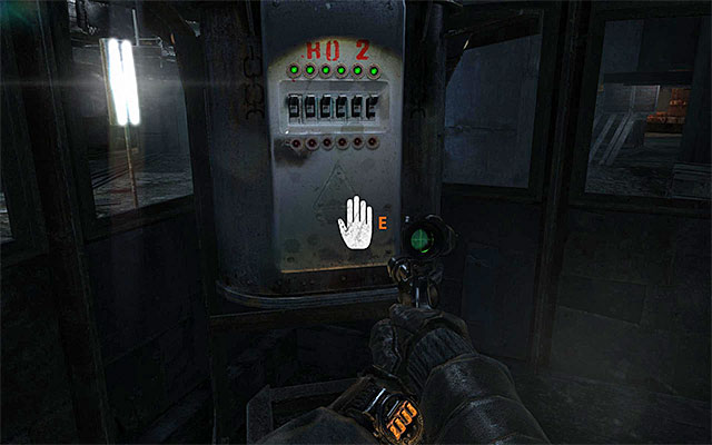 The exploration of the first part of the armory starts in A3,and your aim will be to reach the passage in A2 (see: the attached map) - Find a way through the armory | Chapter 11: Revolution - Chapter 11: Revolution - Metro: Last Light Game Guide