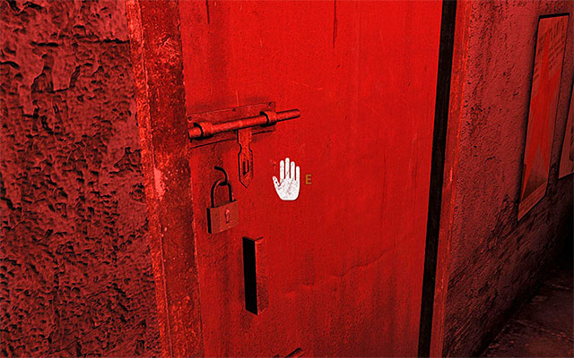 After you regain control over Artyom, start opening the door in the infinitely long corridor (it is completely up to you which ones you choose) - Find a way to expose the Red Line leaders deception | Chapter 29: Polis - Chapter 29: Polis - Metro: Last Light Game Guide