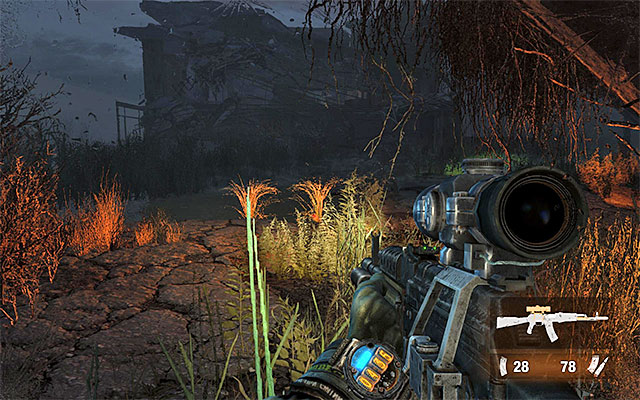 Go now towards the church - Meet the rangers in the church | Chapter 17: Nightfall - Chapter 17: Nightfall - Metro: Last Light Game Guide