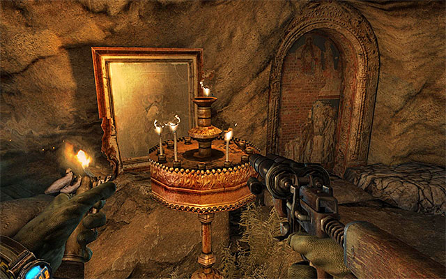 After a while, you will reach a fork - Follow the catacombs towards Oktyabrskaya - part 1 | Chapter 18: Undercity - Chapter 18: Undercity - Metro: Last Light Game Guide