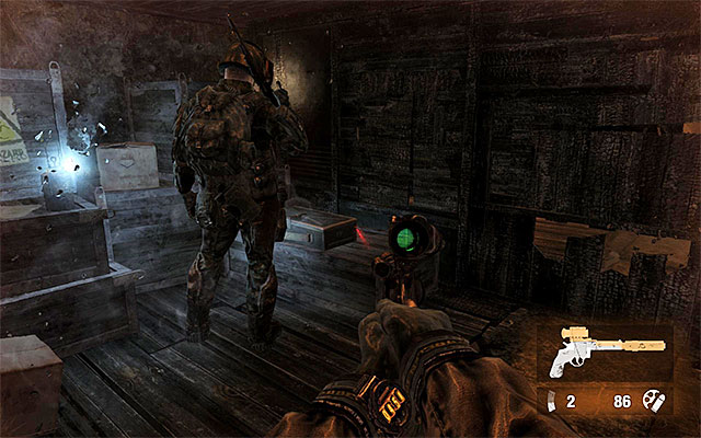 Carefully, approach the next location - Find and save Anna | Chapter 19: Contagion - Chapter 19: Contagion - Metro: Last Light Game Guide