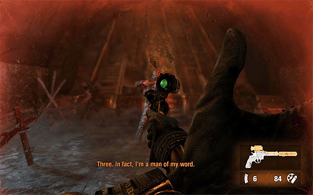 Variant two is following the order to give up, and taking off the mask - Find and save Anna | Chapter 19: Contagion - Chapter 19: Contagion - Metro: Last Light Game Guide