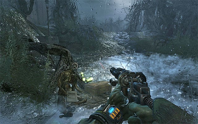 The page is on a small meadow next to the hill that leads to the arena where you fight the female bear - Chapter 28: The Garden | Artyom Diary Pages - Artyom Diary Pages - Metro: Last Light Game Guide