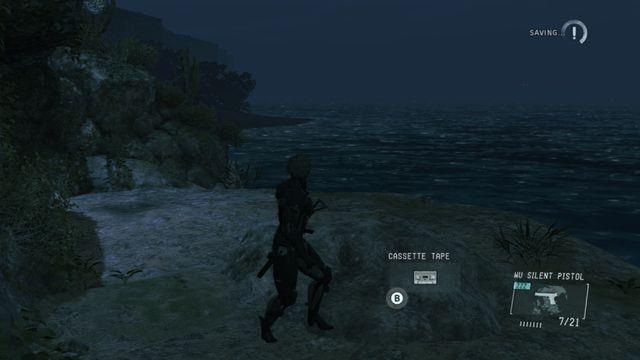 The cassette on the rock - Side missions - Cassette Tapes - Metal Gear Solid V: Ground Zeroes - Game Guide and Walkthrough