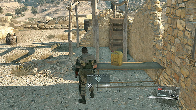 A thorough exploration of the surroundings will allow you to obtain rare resources or valuable diamonds - Additional activities on the map | Exploring the games world - Exploring the games world - Metal Gear Solid V: The Phantom Pain Game Guide & Walkthrough