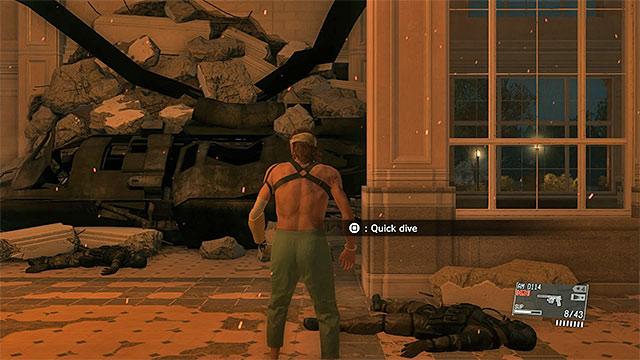 Reach the hospital exit - Leaving the hospital | Walkthrough - Mission 0 - Prologue: Awakening - Metal Gear Solid V: The Phantom Pain Game Guide & Walkthrough