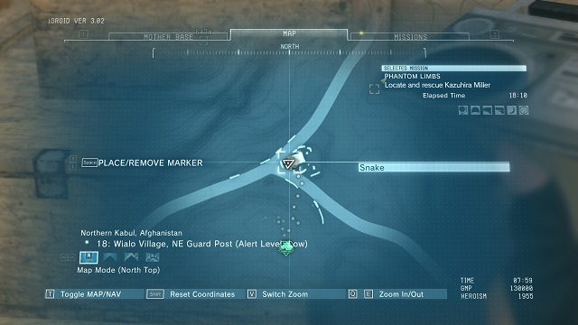 The location of the tape #2 - Harder to find tapes | Cassette Tapes - Cassette Tapes - Metal Gear Solid V: The Phantom Pain Game Guide & Walkthrough