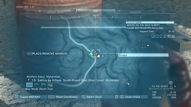 The location of the tape #11 - Harder to find tapes | Cassette Tapes - Cassette Tapes - Metal Gear Solid V: The Phantom Pain Game Guide & Walkthrough