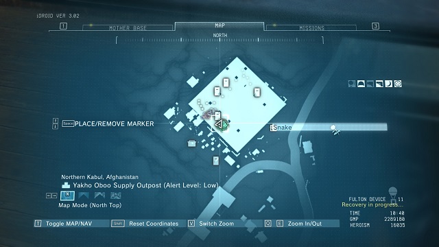 The location of the 16th cassette. - Harder to find tapes | Cassette Tapes - Cassette Tapes - Metal Gear Solid V: The Phantom Pain Game Guide & Walkthrough