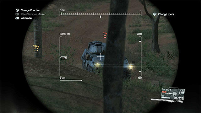 One of the APCs. - Remaining Blood Runs Deep - secondary mission objectives | Walkthrough - Mission 18 - Blood Runs Deep - Metal Gear Solid V: The Phantom Pain Game Guide & Walkthrough