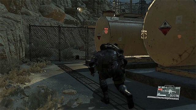 Sneak up to and knock down single guards - Unlocking mission 12 (Hellbound) | Walkthrough - Mission 12 - Hellbound - Metal Gear Solid V: The Phantom Pain Game Guide & Walkthrough