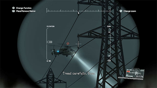 Avoid the chopper at any cost - Reaching the enemy HQ | Walkthrough - Mission 12 - Hellbound - Metal Gear Solid V: The Phantom Pain Game Guide & Walkthrough