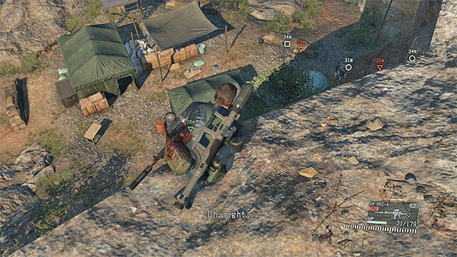You can find (and destroy) the enemy Walkers after you reach the nearby viewpoint - Eliminating the enemy Walkers | Walkthrough - Mission 15 - Footprints of Phantoms - Metal Gear Solid V: The Phantom Pain Game Guide & Walkthrough