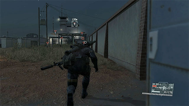 Your destination is the building from the screenshot above - Reaching the main airport building | Walkthrough - Mission 21 - The War Economy - Metal Gear Solid V: The Phantom Pain Game Guide & Walkthrough