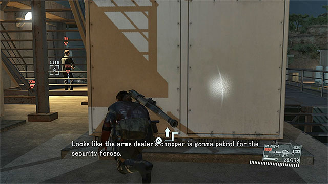 Wait for the meeting of your two targets - Remaining The War Economy - secondary mission objectives | Walkthrough - Mission 21 - The War Economy - Metal Gear Solid V: The Phantom Pain Game Guide & Walkthrough