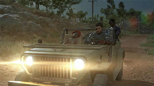 Drive the jeep out of the map - Extracting the POW and the commander | Walkthrough - Mission 25 - Aim True, Ye Vengeful - Metal Gear Solid V: The Phantom Pain Game Guide & Walkthrough