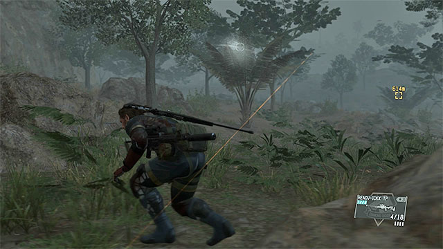 You can spot the snipers by the lasers; use the binoculars as well. - Battle with Skulls female snipers | Walkthrough - Mission 28 - Code Talker - Metal Gear Solid V: The Phantom Pain Game Guide & Walkthrough