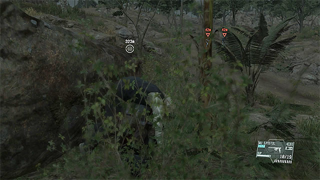 Watch out for enemy patrols on the way. - Extracting Code Talker | Walkthrough - Mission 28 - Code Talker - Metal Gear Solid V: The Phantom Pain Game Guide & Walkthrough