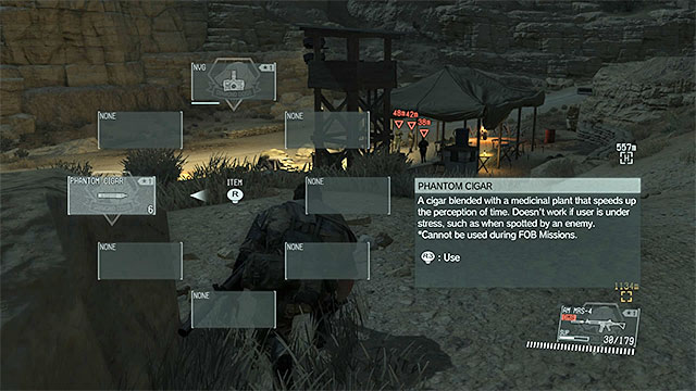 You can select the needed day time during the briefing before the mission (excluding the first main mission) - you can select morning, evening or leave the current hour - Time and weather changes | Exploring the games world - Exploring the games world - Metal Gear Solid V: The Phantom Pain Game Guide & Walkthrough