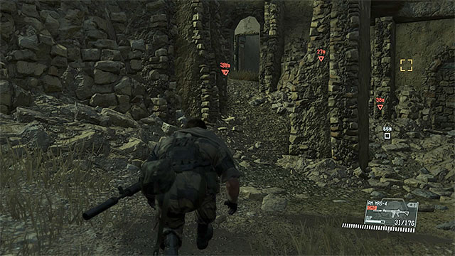 In order to avoid unnecessary confrontations, try to pick the routes that are less used by enemies. - Moving undetected through the game world | Stealth - Stealth - Metal Gear Solid V: The Phantom Pain Game Guide & Walkthrough