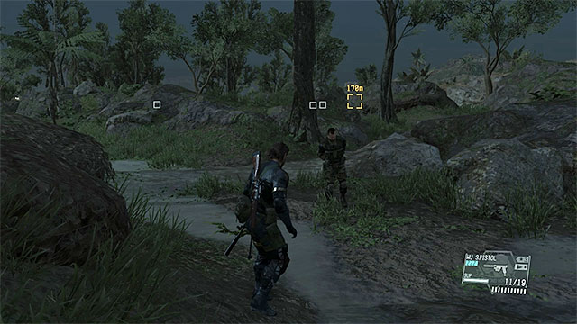 1 - Rescuing the ally hiding in the woods | Walkthrough - Mission 17 - Rescue the Intel Agents - Metal Gear Solid V: The Phantom Pain Game Guide & Walkthrough